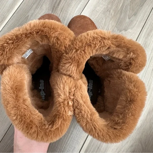 Skechers Slip-Ins Easy Going Dreamers Move Boots Women’s 8 Chestnut Relaxed Fit - Picture 8 of 15